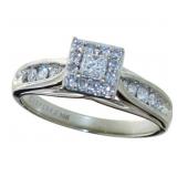 10kt Gold 1/2 ct Keepsake Diamond Ring 10kt Gold 1/2 ct Keepsake Diamond Ring