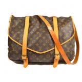 LOUIS VUITTON SAUMUR 40 MESSENGER SHOULDER BAG LOUIS VUITTON SAUMUR 40 MESSENGER SHOULDER BAG