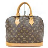 Louis Vuitton Alma Brown Monogram Handbag Louis Vuitton Alma Brown Monogram Handbag