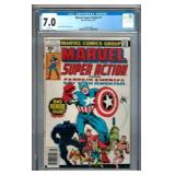 Vintage 1977 Marvel Super Action #1 Comic Book Vintage 1977 Marvel Super Action #1 Comic Book