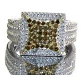 Stunning 1/2 ct Red Diamond Designer Ring Stunning 1/2 ct Red Diamond Designer Ring