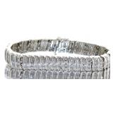 Elegant 2.00 ct Diamond Wave Link Bracelet Elegant 2.00 ct Diamond Wave Link Bracelet
