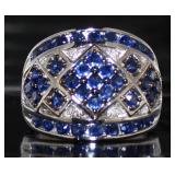 Elegant 3.55 ct Sapphire & Diamond Ring Elegant 3.55 ct Sapphire & Diamond Ring