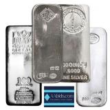 100oz - .999 Fine Silver Bullion Bar 100oz - .999 Fine Silver Bullion Bar