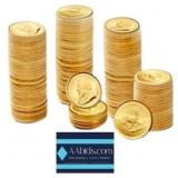 1/10 Oz South African Gold Krugerrand Year Varries 1/10 Oz South African Gold Krugerrand Year Varries