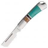 ROUGH RYDER RR1474 TURQUOISE MINI RAZOR KNIFE ROUGH RYDER RR1474 TURQUOISE MINI RAZOR KNIFE