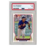 2014 Bowman #176 Jose Ramirez Rookie Card 2014 Bowman #176 Jose Ramirez Rookie Card