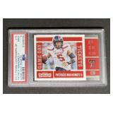 2017 Patrick Mahomes Panini Contenders DP #15 Card 2017 Patrick Mahomes Panini Contenders DP #15 Card