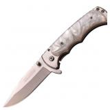Tac Force TF934WP Linerlock A/O White Resin Knife Tac Force TF934WP Linerlock A/O White Resin Knife