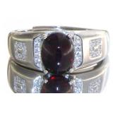 Men's Natural Ethiopian Opal RIng Men's Natural Ethiopian Opal RIng
