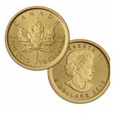 1/10 oz Gold Maple Leaf (Year Varies - Sealed) 1/10 oz Gold Maple Leaf (Year Varies - Sealed)