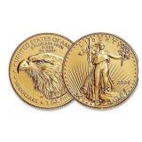 2022 American Eagle $50.00 One Ounce Gold Coin 2022 American Eagle $50.00 One Ounce Gold Coin
