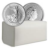 2022: One Ounce .999 Fine Silver Britannia 2022: One Ounce .999 Fine Silver Britannia