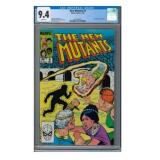 Vintage 1983 New Mutants #9 Comic Book Vintage 1983 New Mutants #9 Comic Book