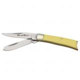 Rough Ryder RR804 Yellow Tiny Trapper Pocket Knife Rough Ryder RR804 Yellow Tiny Trapper Pocket Knife