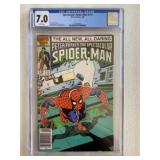 Vintage 1986 Spectacular Spider-Man #114 Comic Vintage 1986 Spectacular Spider-Man #114 Comic