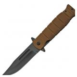 Rite Edge CN300480BR Linerlock A/O Brown Knife Rite Edge CN300480BR Linerlock A/O Brown Knife