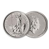 1 oz - .9995 Platinum Britannia Coin 1 oz - .9995 Platinum Britannia Coin