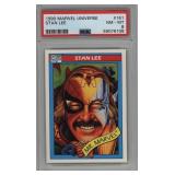 Vintage 1990 Marvel Stan Lee #161 Trading Card Vintage 1990 Marvel Stan Lee #161 Trading Card