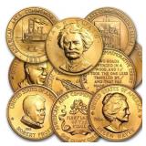 1oz US Mint Gold Commemorative Arts Medal 1oz US Mint Gold Commemorative Arts Medal