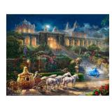 Disney Clock Strikes Midnight by Kinkade Disney Clock Strikes Midnight by Kinkade
