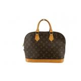 Louis Vuitton Monogram Alma Hand Bag Louis Vuitton Monogram Alma Hand Bag