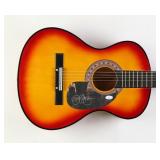 Autographed Jon Bon Jovi Acoustic Guitar Autographed Jon Bon Jovi Acoustic Guitar