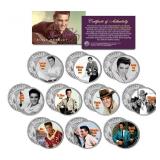 Elvis Presley Movies 10 Coin Set Elvis Presley Movies 10 Coin Set