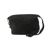 Bottega Veneta Intrecciato Black Shoulder Bag Bottega Veneta Intrecciato Black Shoulder Bag