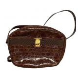 Ferragamo Salvatore Brown Leather Shoulder Bag Ferragamo Salvatore Brown Leather Shoulder Bag