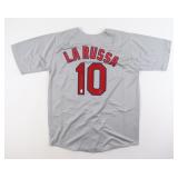 Autographed Tony LaRussa Jersey Autographed Tony LaRussa Jersey