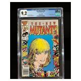 Vintage 1986 New Mutants #45 Comic Book Vintage 1986 New Mutants #45 Comic Book