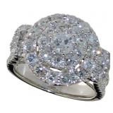 14kt Gold Round Brilliant 3.00 ct Diamond Ring 14kt Gold Round Brilliant 3.00 ct Diamond Ring