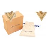 Louis Vuitton Essential V Stud Earrings Louis Vuitton Essential V Stud Earrings