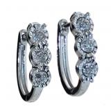 Gorgeous Diamond Hoop Earrings Gorgeous Diamond Hoop Earrings