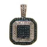 Genuine Blue Diamond Necklace Genuine Blue Diamond Necklace