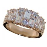 Stunning 1.70 ct White Topaz Baguette Ring Stunning 1.70 ct White Topaz Baguette Ring
