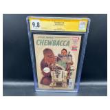 Autographed Star Wars Chewbacca #4 Comic Book Autographed Star Wars Chewbacca #4 Comic Book