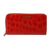 MIU MIU Red Zip Long Wallet MIU MIU Red Zip Long Wallet