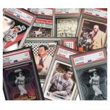 Random Graded Babe Ruth Baseball Card Random Graded Babe Ruth Baseball Card