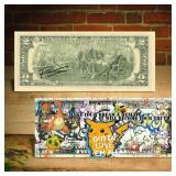 Autographed Pokemon Gotta Love 'Em All $2 Bill Autographed Pokemon Gotta Love 'Em All $2 Bill