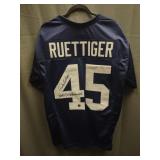 Autographed Rudy Ruettiger Notre Dame Jersey Autographed Rudy Ruettiger Notre Dame Jersey