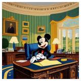 President Mouse Hand Signed by Charis President Mouse Hand Signed by Charis