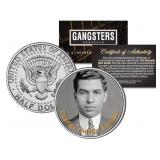 Charles Lucky Luciano JFK Coin Charles Lucky Luciano JFK Coin