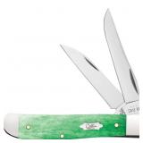Case XX CA19944 Emerald Green Mini Trapper Knife Case XX CA19944 Emerald Green Mini Trapper Knife