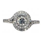 14k Gold 1.22 ct Round Brilliant Diamond Ring 14k Gold 1.22 ct Round Brilliant Diamond Ring