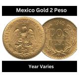 Mexico Gold 2 Peso Mexico Gold 2 Peso