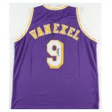 Autographed Nick Van Exel Jersey Autographed Nick Van Exel Jersey