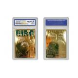 23KT Larry Bird 1997 Bleachers Celtics Card 23KT Larry Bird 1997 Bleachers Celtics Card