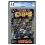Vintage 1988 Cops #2 Comic Book Vintage 1988 Cops #2 Comic Book